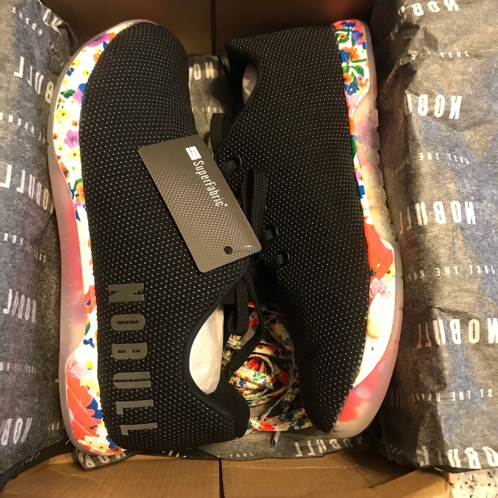 No Bull Black Daisy Shoes